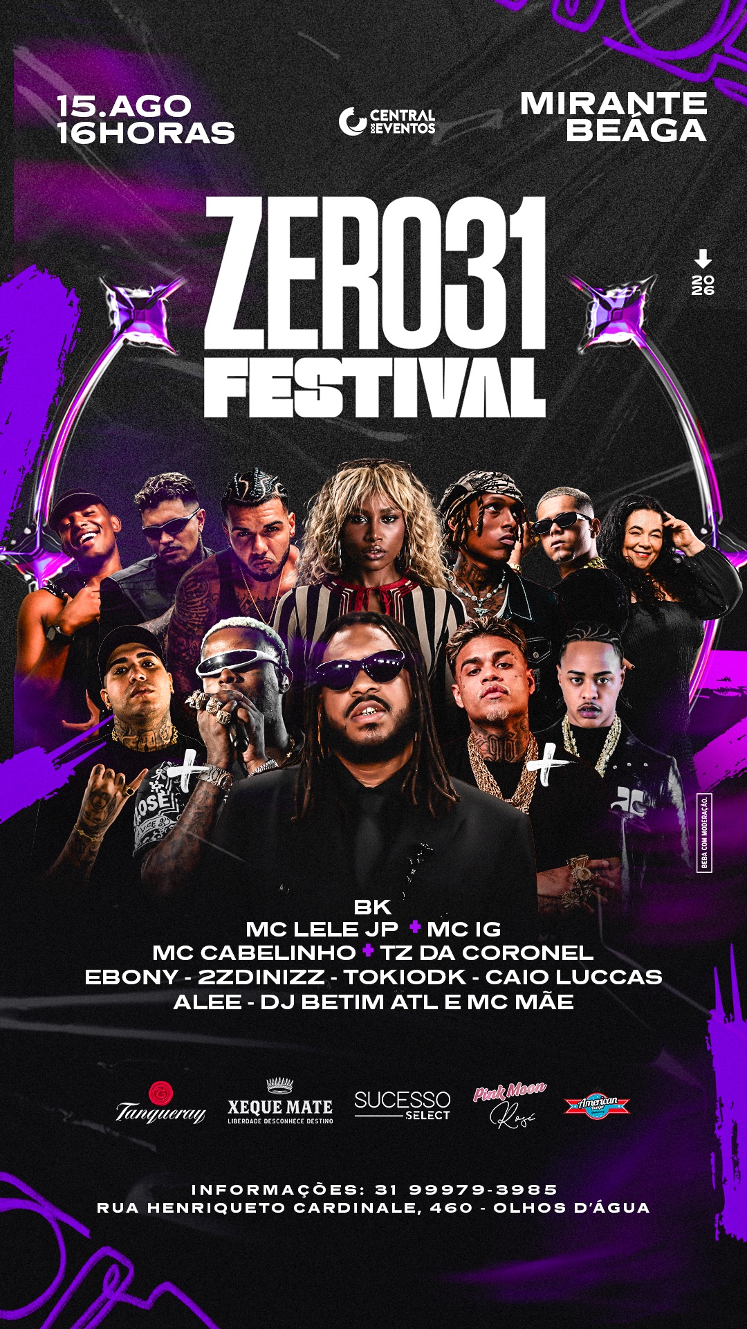 ZERO31 FESTIVAL • 15/08 •
